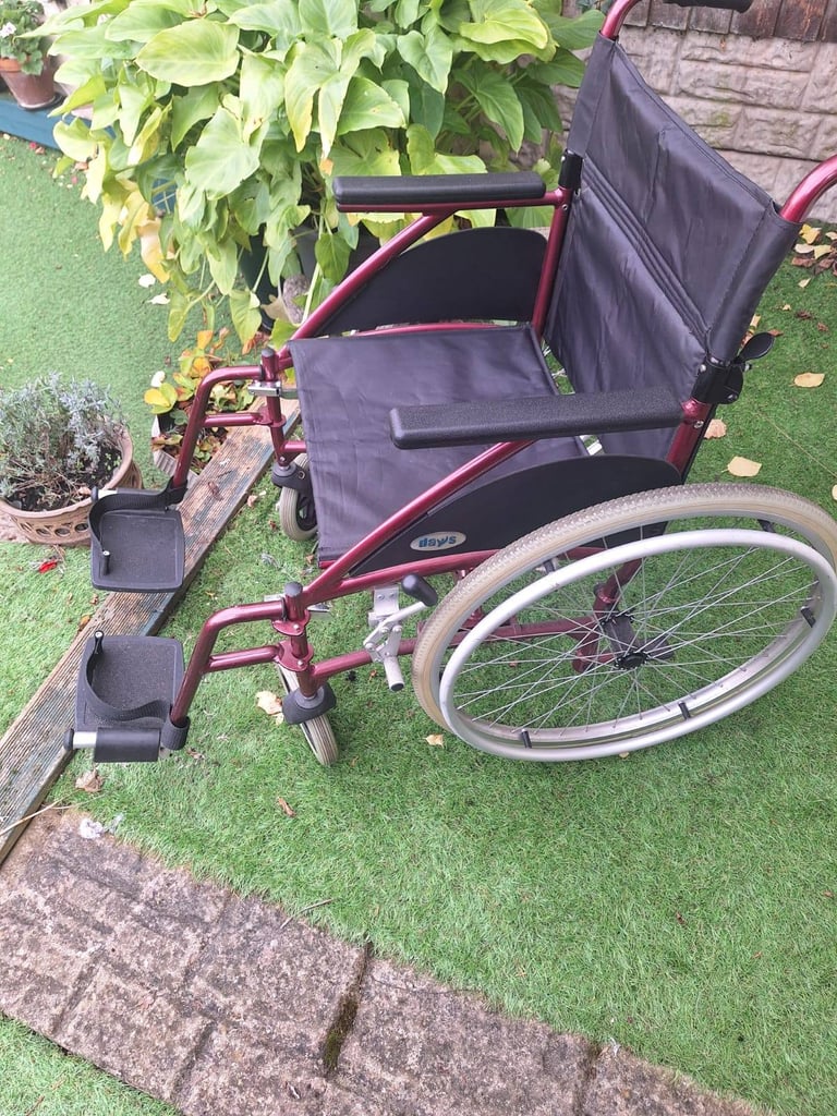 Wheelchair with rain cape