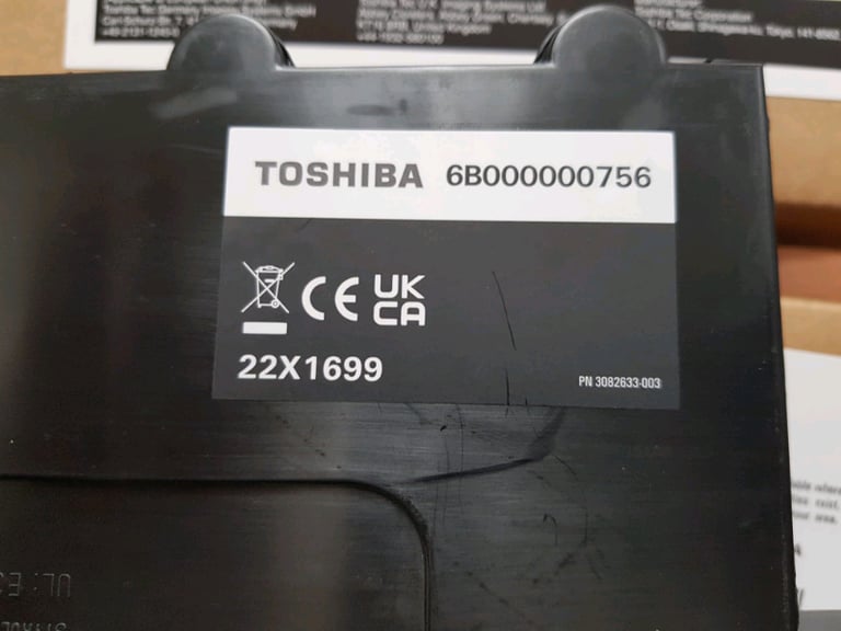 3 x Toshiba waste toner bottles for eStudio305cp, eStudio305cs,eStudio