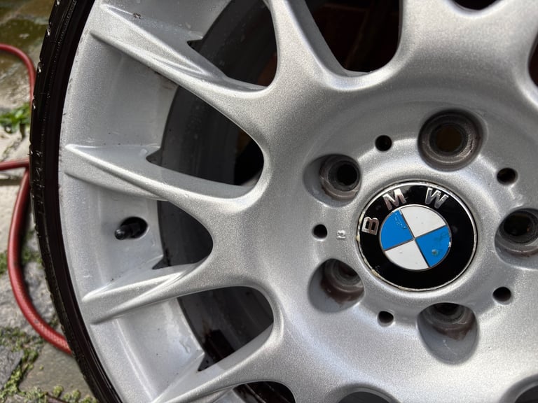 GENUINE BMW STAGGERED BBS 216m MOTORSPORT 320si ALLOY WHEELS.e90,e46,f20,f30
