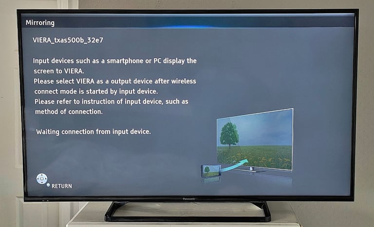 50" PANASONIC SMART FULL HD SLIM LED WIFI TV AMAZON YOUTUBE SCREEN MIRRORING RC STAND-FREE DELIVERY