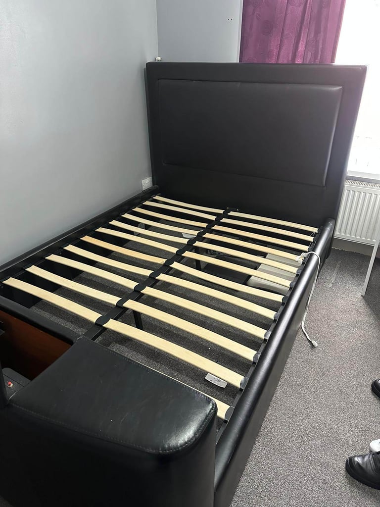 Double TV bed