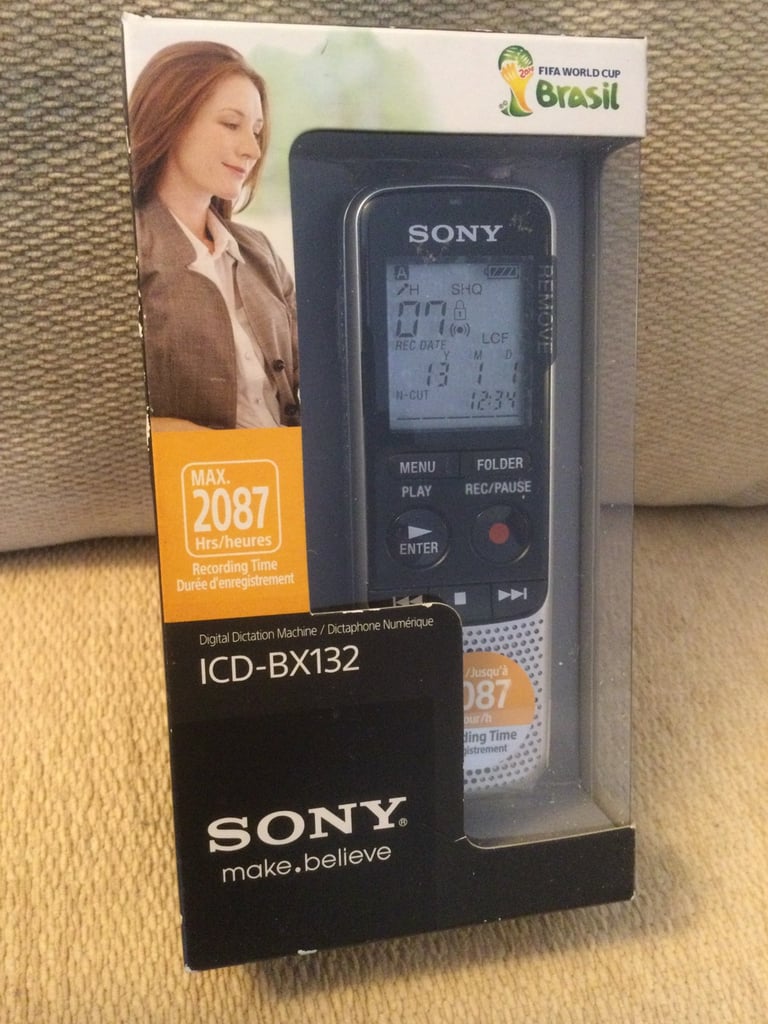 Sony-BX132 Personal Portable Digital Dictation Machine