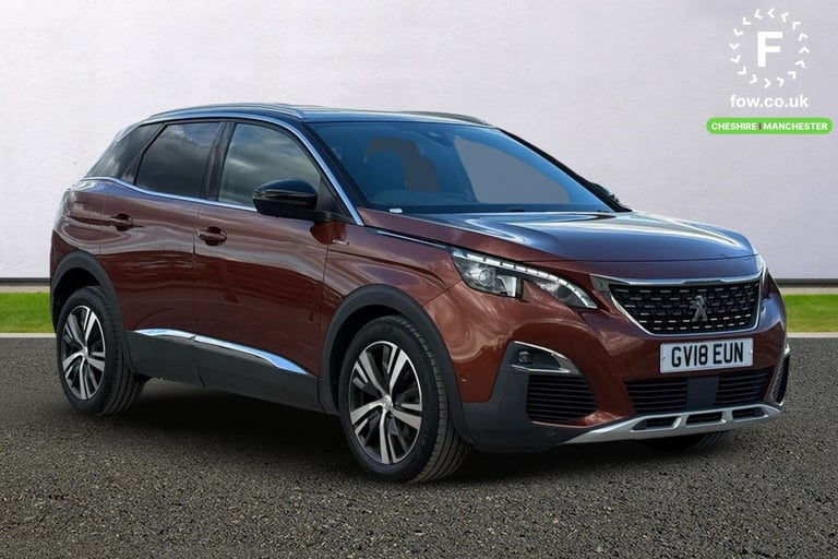 image for 2018 Peugeot 3008 1.2 PureTech GT Line 5dr Hatchback PETROL Manual