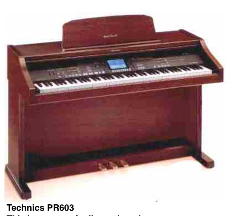 Digital piano Technics PR603