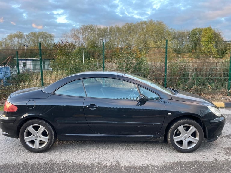 PEUGEOT 307 CC 2.0 CONVERTIBLE 05 REG 2 DOOR MOT MARCH 19TH 2026 GENUINE 54107 SERVICE HISTORY 