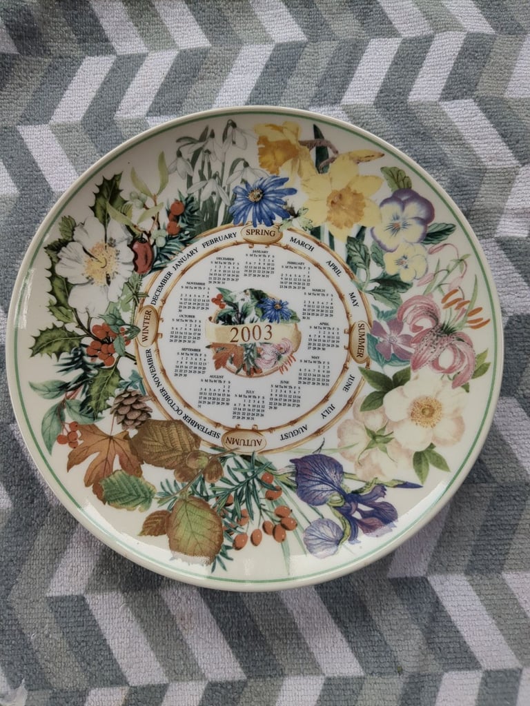 image for Wedgewood 2003 calender plate