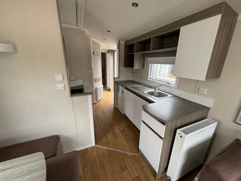 Double Glazed and Central Heated 2 Bed 10ft Wide Static Caravan For Private Land