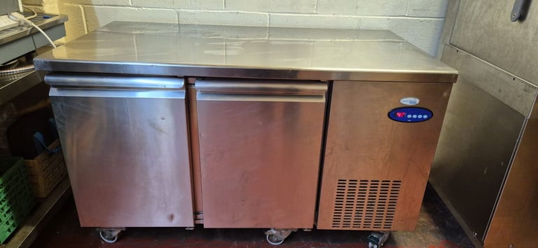 image for 2 Door Commercial Fridge Under Counter Prep Fridge 2 Door