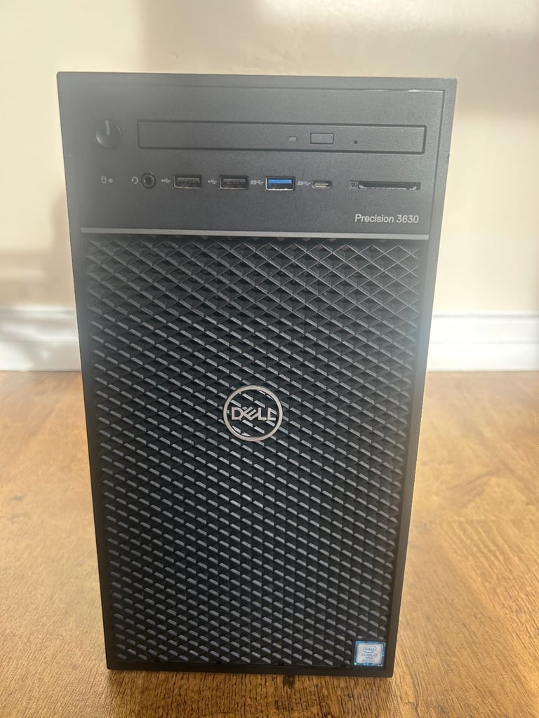 Dell Precision 3630 Intel i7 8700 (6-Core) AMD Radeon Pro WX 4100 1TB NVMe WiFi 6 BT 16GB RAM