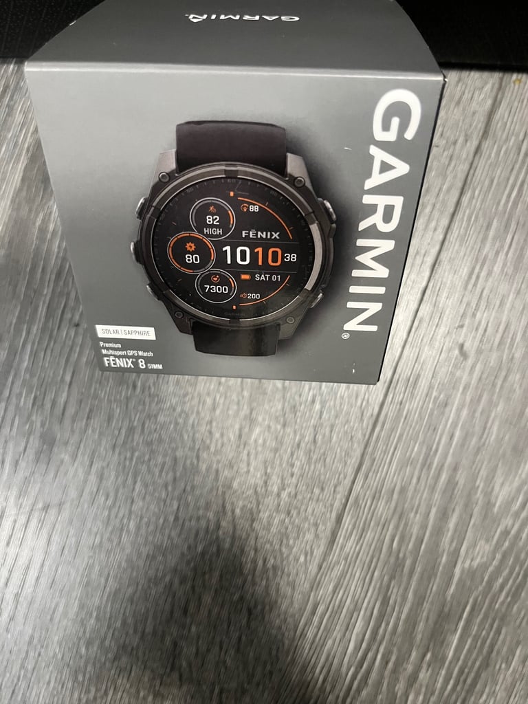 Garmin fenix 8 solar sapphire 