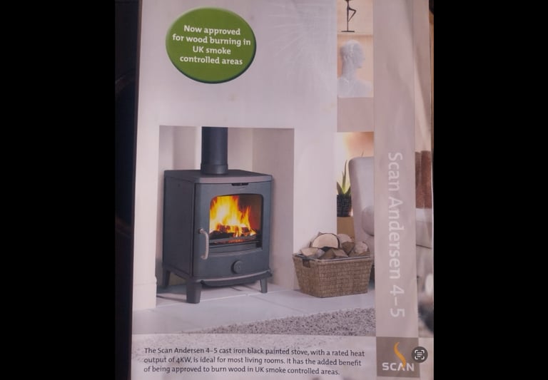 Wood burning stove Scan Andersen