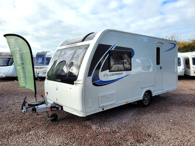 image for * SALE AGREED * Lunar Clubman CK 2018 Single Axle 2 Berth - Motor Mover