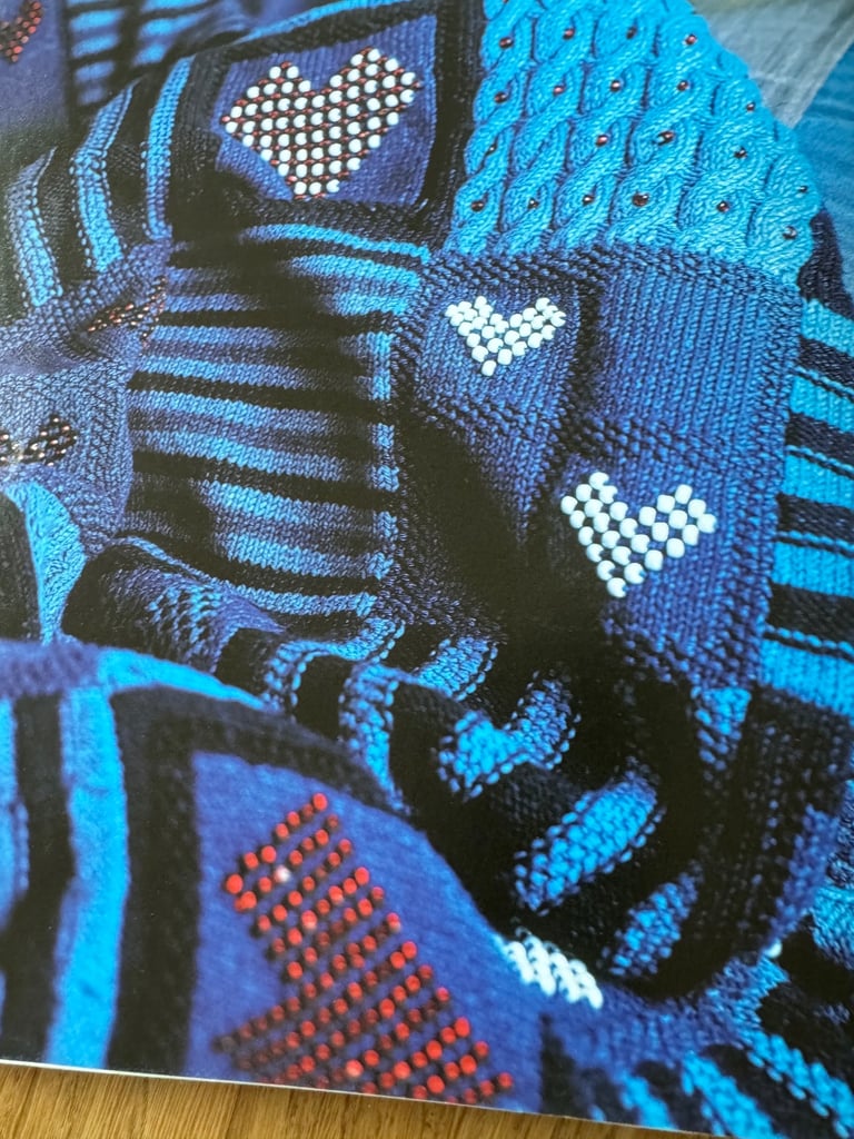 Book of knitting patterns