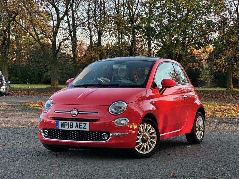 🚗 Fiat 500 Lounge 1.2 Petrol 2018 ULEZ ✅ Only 22,000 Miles | Excellent Condition MOT HISTORY 3DR
