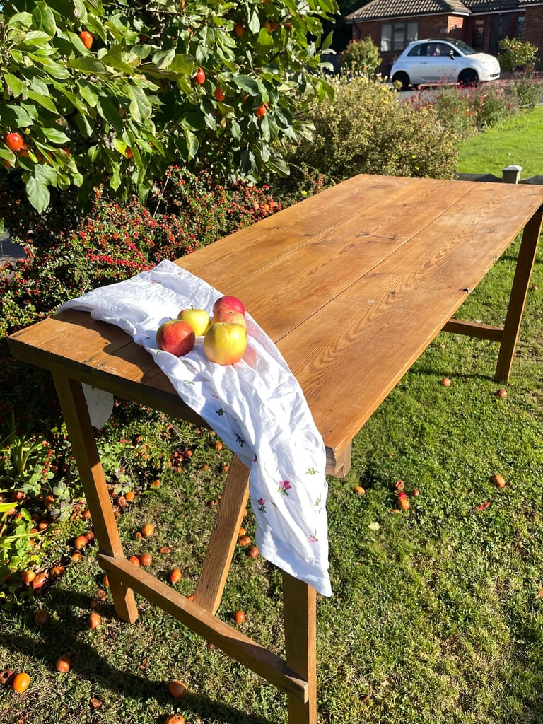 image for FRENCH TRESTLE TABLE