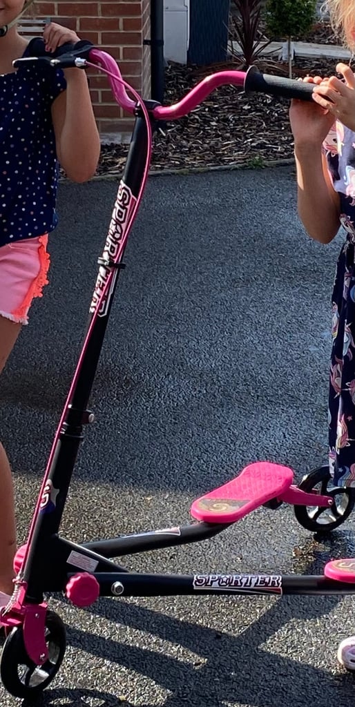 image for Kids Pink and Black V Scooter