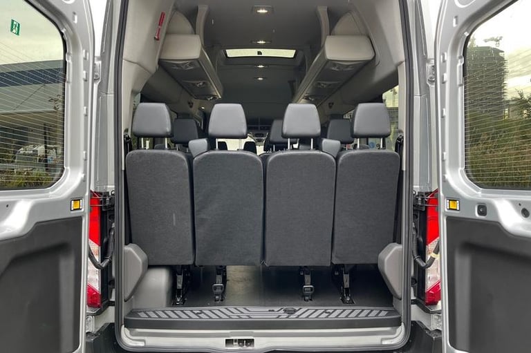 2025 Ford Transit 460 Trend L4 H3 ELWB High Roof 18 Seat Minibus RWD 2.0 EcoBlue 130ps, MANUA Min...