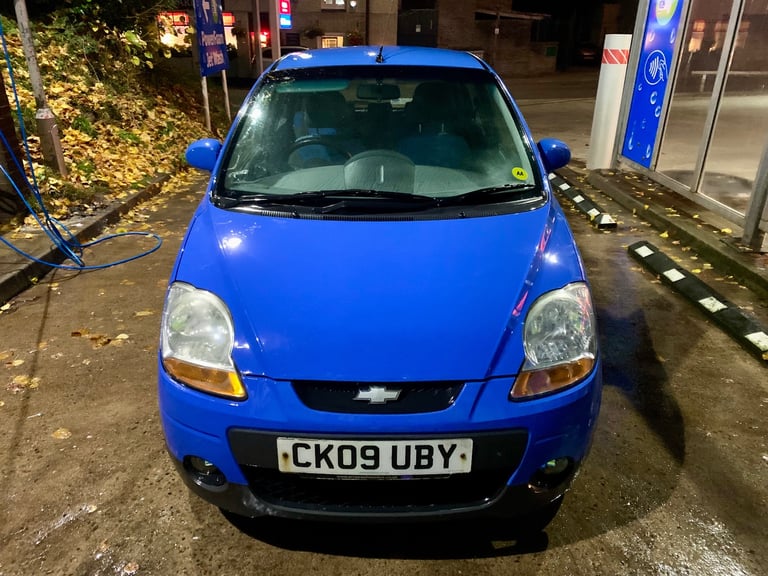 2009 Chevrolet Matiz 1.0 petrol manual mot July 2026