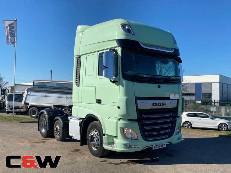 image for DAF 2021 (70) FTP XF480 6x2 Super Spacecab Tractor Unit - 531000kms