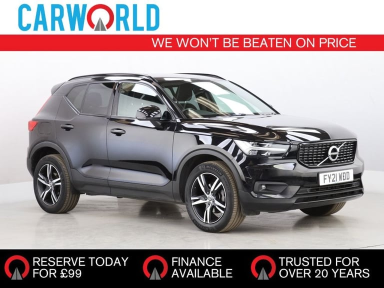 image for 2021 Volvo XC40 1.5 T3 R-Design SUV 5dr Petrol Auto Euro 6 (s/s) (163 ps) ESTATE Petrol Automatic