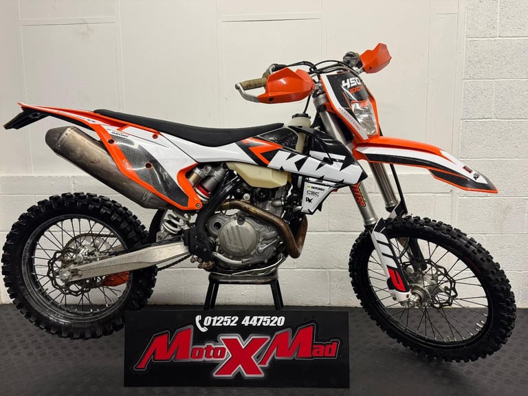 2017 KTM EXCF 450 Enduro bike New MOT with warranty Electric start