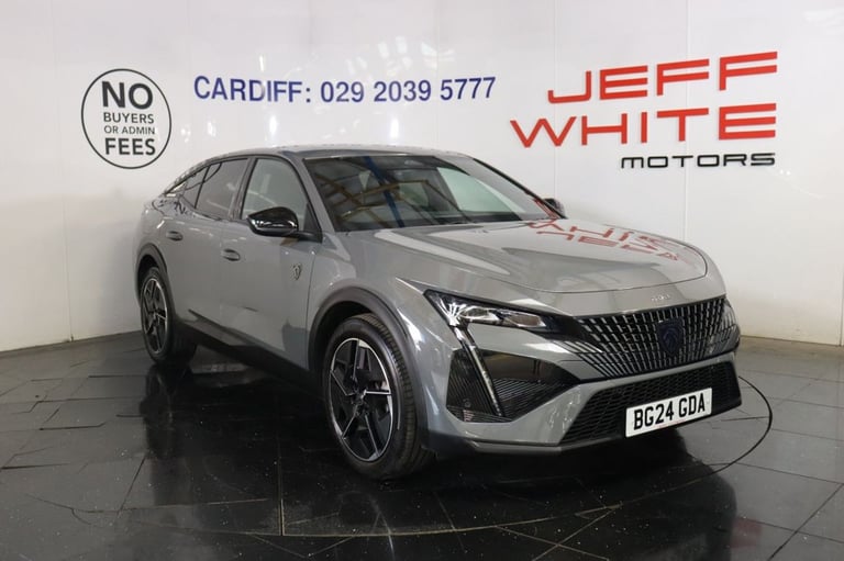 2024 Peugeot 408 1.2 PureTech GT Fastback 5dr Petrol EAT8 (APPLE CAR PLAY) Hatchback Petrol Autom...