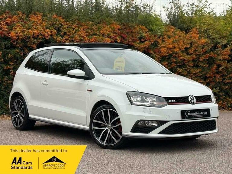 2017 Volkswagen Polo 1.8 TSI BlueMotion Tech GTI DSG Euro 6 (s/s) 3dr HATCHBACK Petrol Automatic