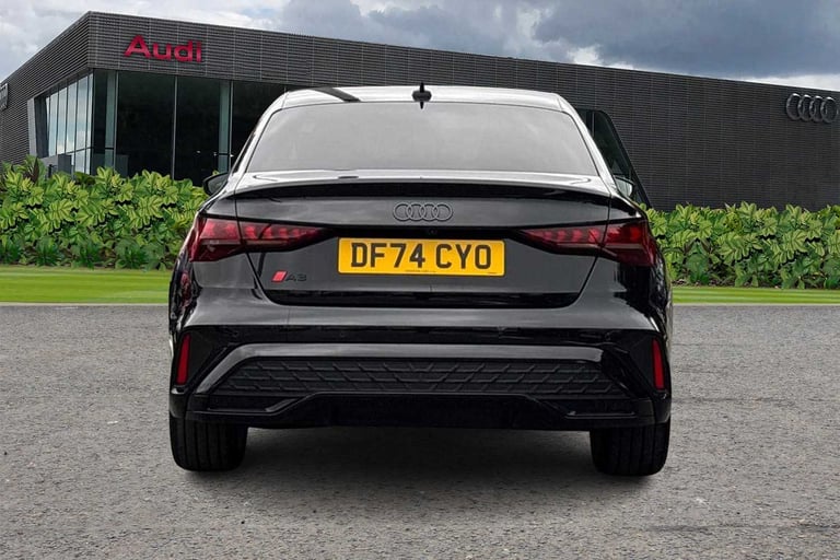 2024 Audi A3 35 TFSI Black Edition 4dr S Tronic Saloon Petrol Automatic
