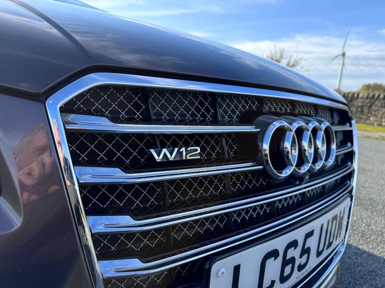 2015 Audi A8 LWB 6.3 W12. Ultimate Luxury Supersaloon. 47k. FSH. 500BHP.