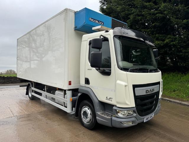 2015 15 DAF LF 220 E6 12 Ton 20ft4 G&A fridge/freezer box side door bulk head 