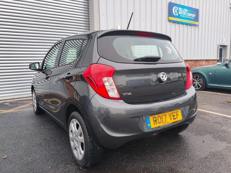 2017 Vauxhall Viva Se | Petrol | Manual | Hatchback | ULEZ | Grey Hatchback Petrol Manual