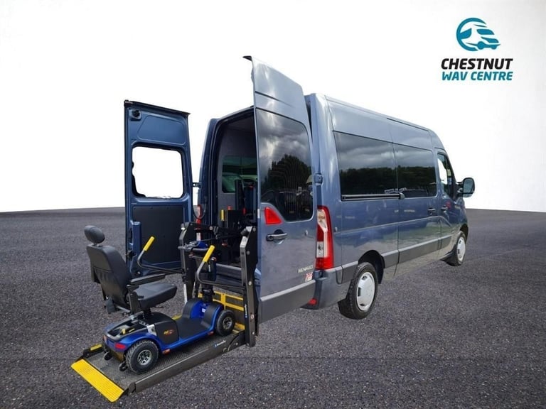 Renault Master WAV Wheelchair Access L2H2 2017 42k Camper Day Van No VAT