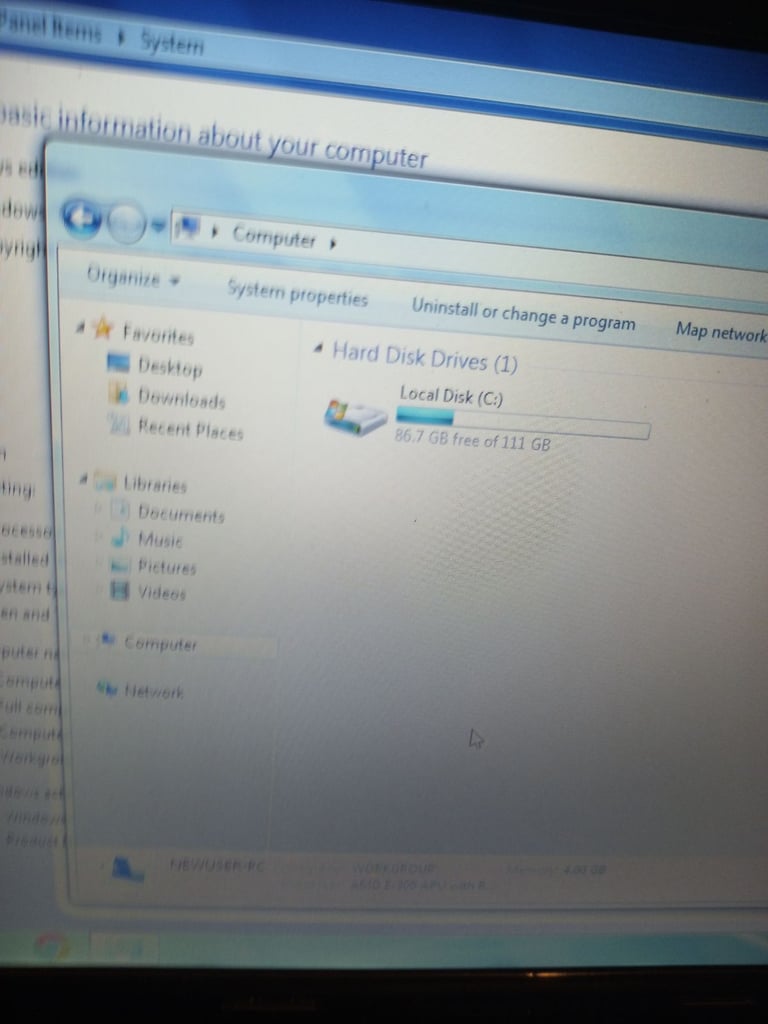 Lenovo Windows 7 Laptop 