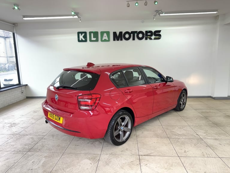 BMW 1 SERIES 1.6 116i Sport 5-door Red Manual Petrol 2015