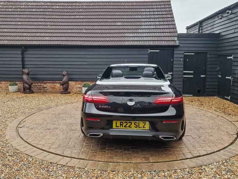 2022 Mercedes-Benz E Class 2.0 E220d AMG Line Night Edition (Premium Plus) Cabriolet 2dr Diesel G...