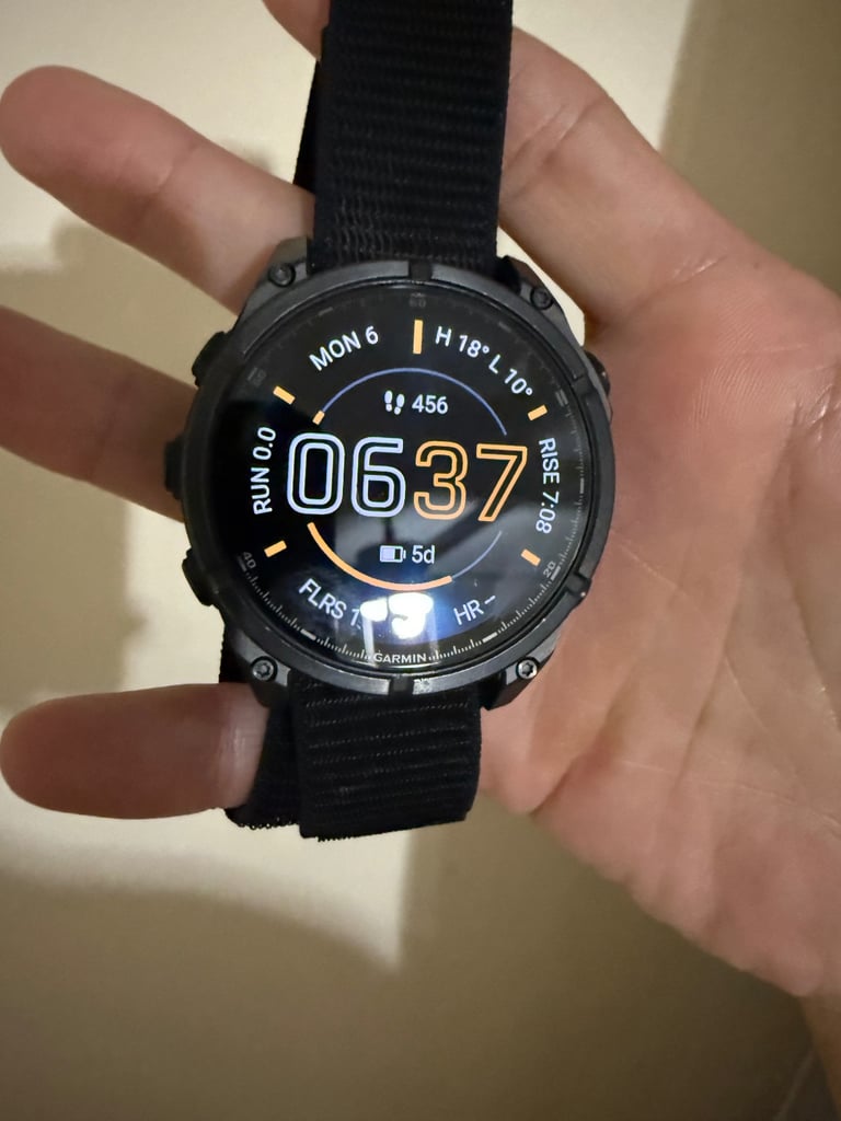 Garmin Fenix 8 47mm Sapphire DLC AMOLED