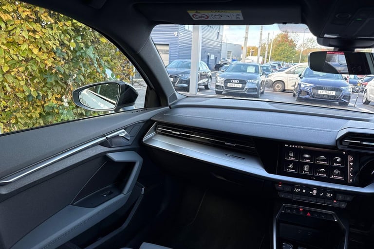 2023 Audi A3 1.5 TFSI 35 Black Edition Sportback 5dr Petrol S Tronic Euro 6 (s/s) (150 p HATCHBAC...