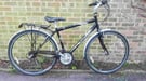 Ammaco York Hybrid Bike with mudguards, chainguard, rear rack carrier , reflector and bell