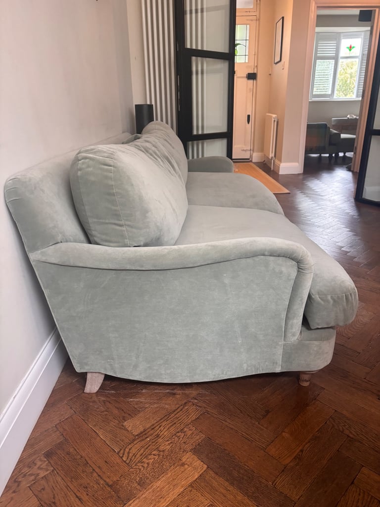 Loaf Green Velvet Sofa 