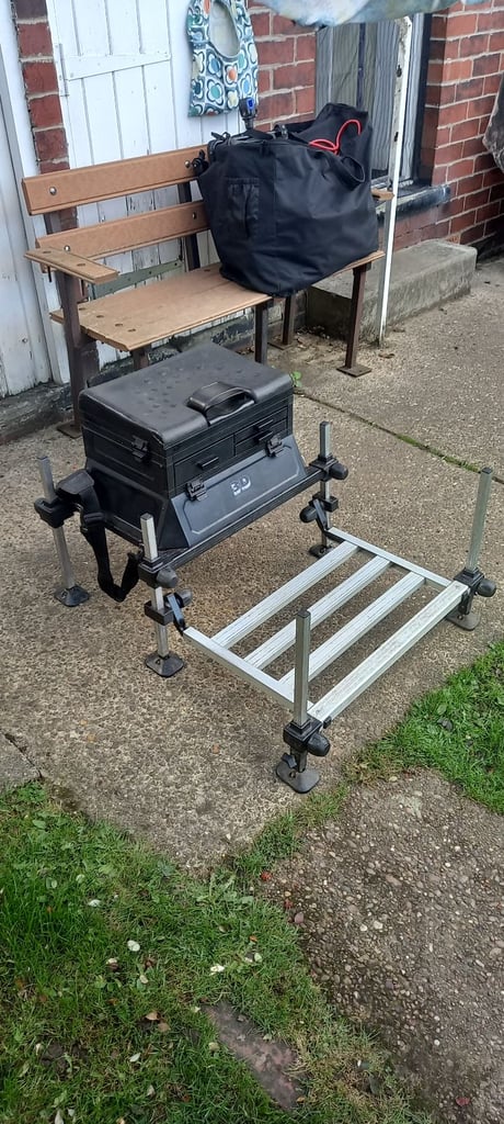 Waterline 3D fishing seat box 