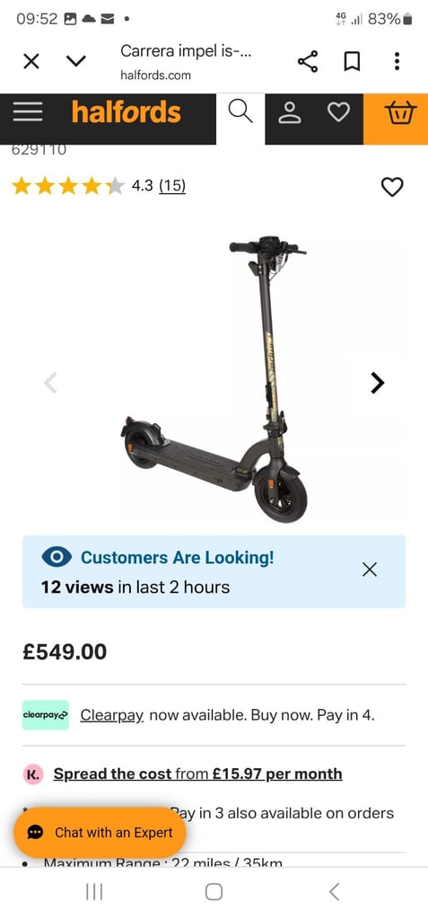 Carrer scooter