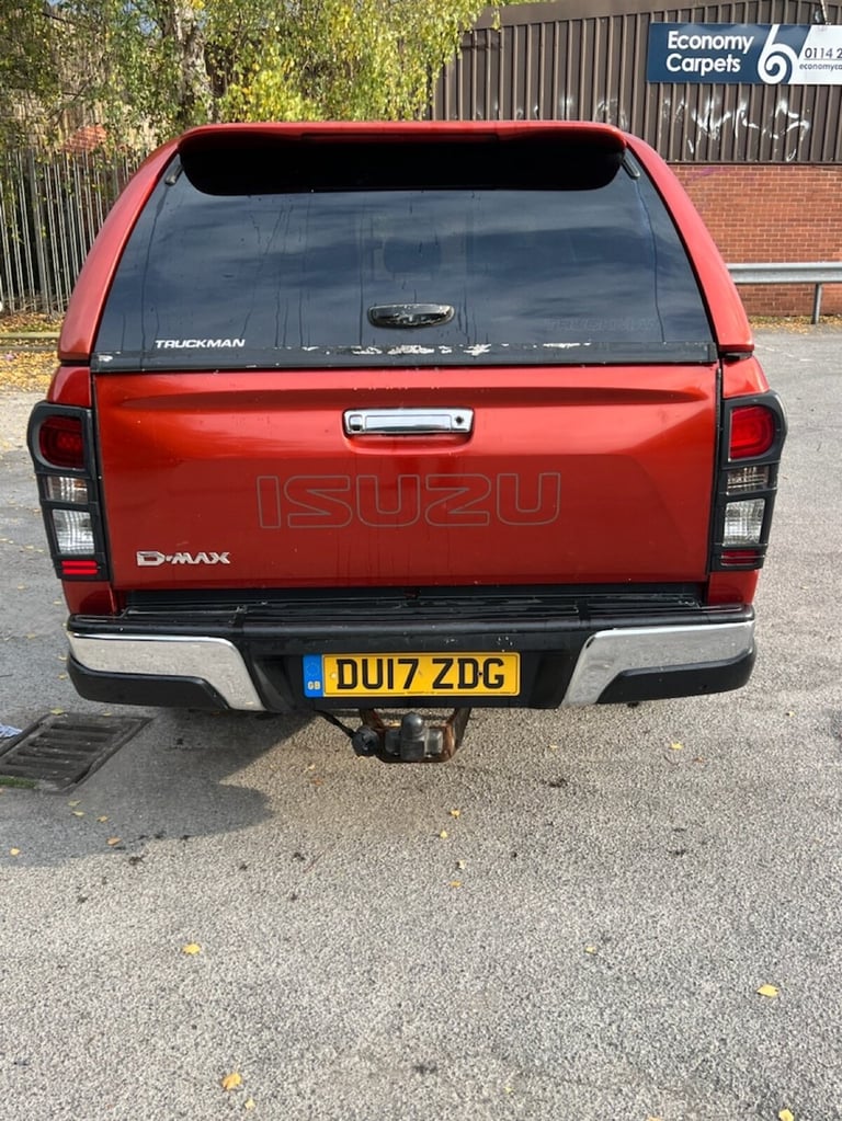 2017 Isuzu D-Max 1.9 TD Utah Pickup Double Cab 4dr Diesel Manual 4WD Euro 6 (164 ps) PICK UP Dies...