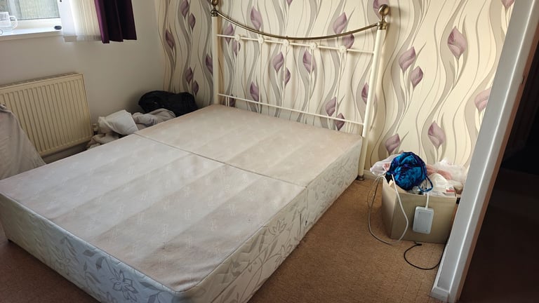 image for King size Divan Bed & Mattress 