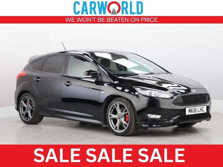 2018 Ford Focus 1.0T EcoBoost ST-Line X Hatchback 5dr Petrol Manual Euro 6 (s/s) (140 ps) Hatchba...