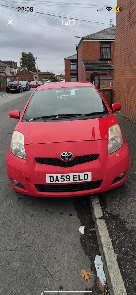 Cheap Toyota, YARIS, Hatchback, 2009, Manual, 998 (cc),3 doors for sale in Rochdale, Greater Manchester