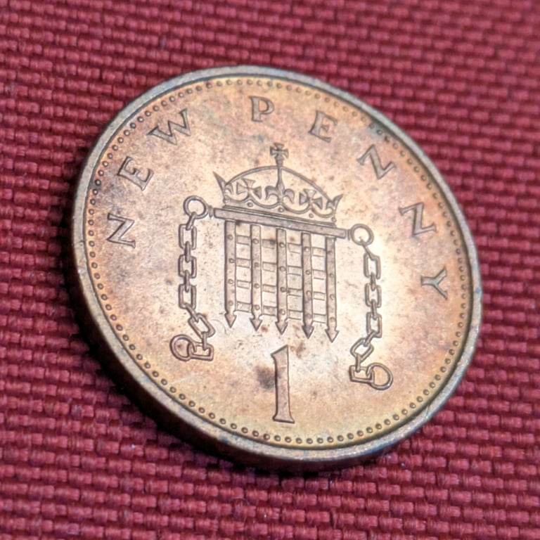 image for Uncirculated 1979 1p One Penny UK coin