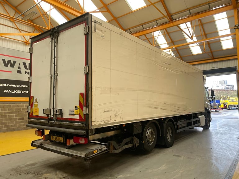 DAF CF290 *EURO 6*, 6X2 26 TONNE INSULATED FRIDGE/FREEZER – 2016 – PF65 LLU