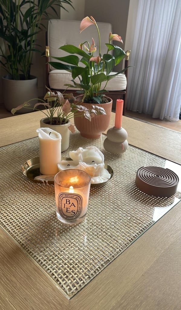 Anthropologie coffee table 