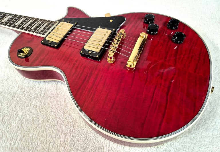 BadCat Limited Custom Les Paul Plus-Top & Flight Case 