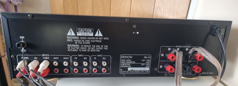 DENON PMA-720 Class A Amplifier Classic 80w per channel.
